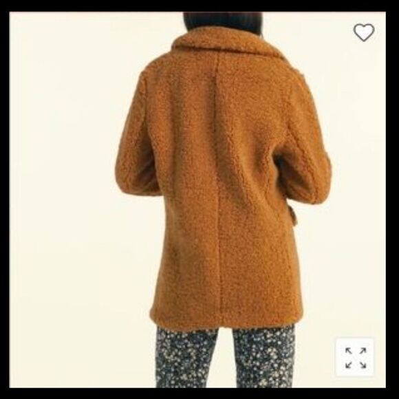 J Crew Teddy Sherpa Jacket NWT - Picture 12 of 13